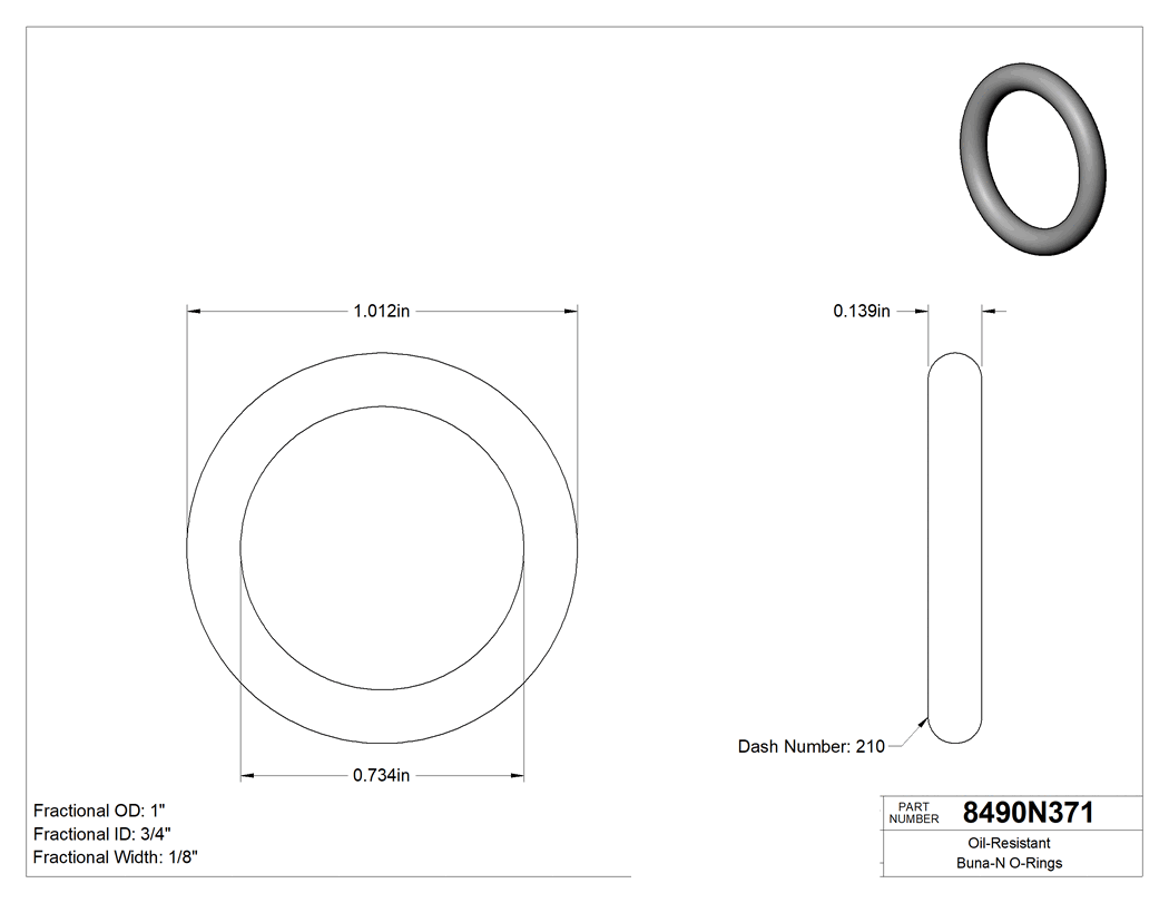 Technical drawing - 8490N37